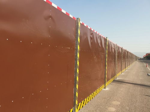 重慶銅梁導軌電車車輛組裝基地及試驗線建設(shè)工程圍擋施工順利完成，項目進入勘察階段